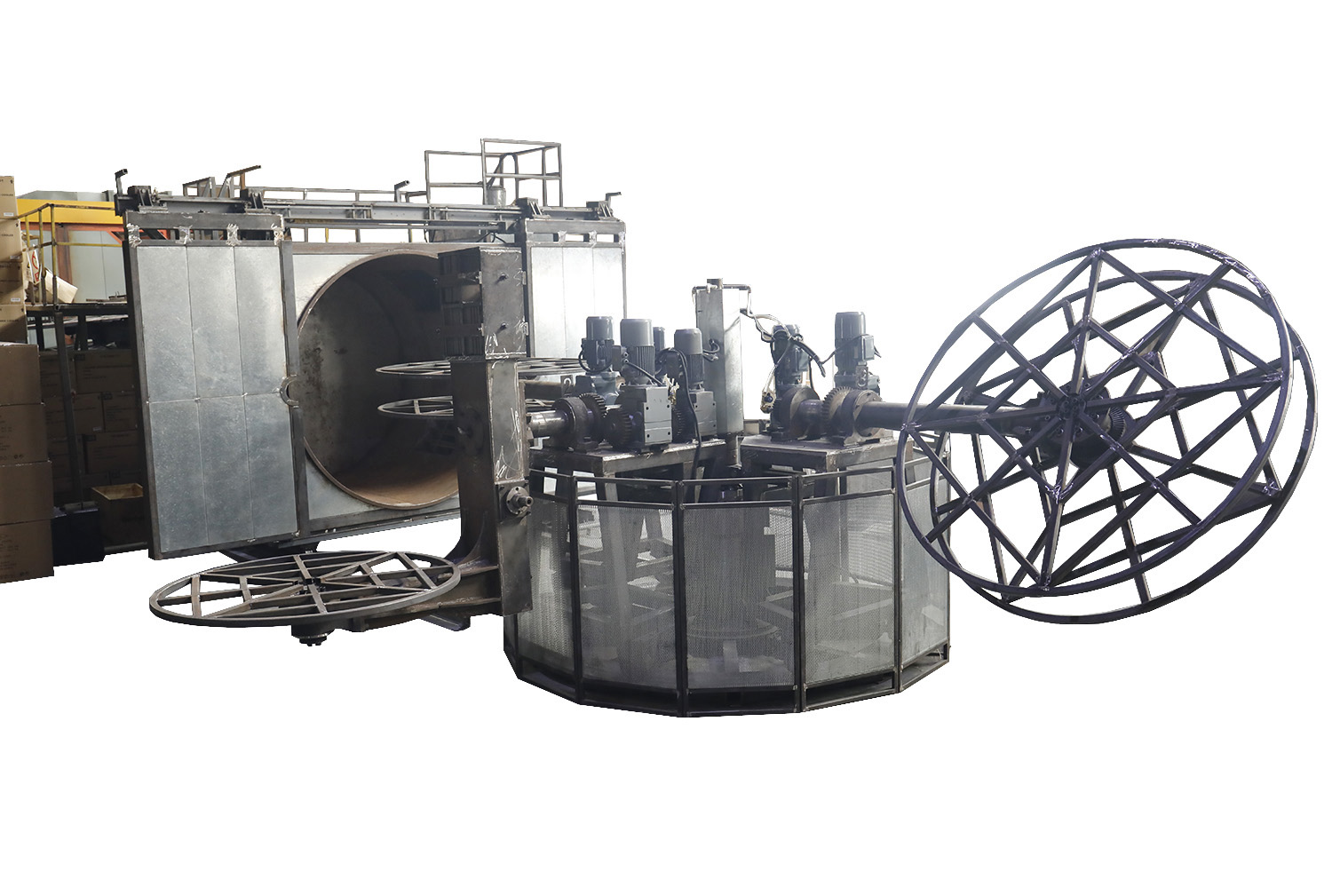 4 karú Carousel forgóformázó gép víztartályokhoz Kínában